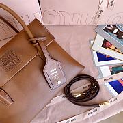 MiuMiu Solitaire leather bag black size 28 x 19.5 x 11 cm - 2