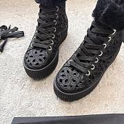 Chanel boots women's black - 6