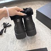 Chanel boots women's black - 3
