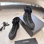Chanel boots women's black - 2