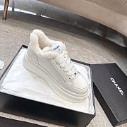 Chanel Fur sneakers white - 5