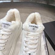 Chanel Fur sneakers white - 4