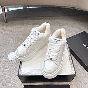 Chanel Fur sneakers white - 3