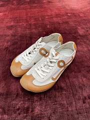 Loewe White and tan Ballet Runner 2.0 sneakers - 1