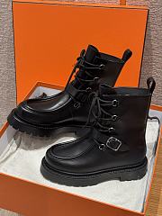 Hermes women black boots - 2