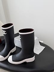 Chanel boots black&white - A1 - 3