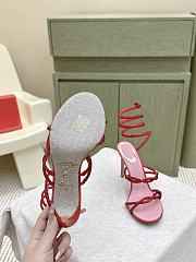 René Caovilla 105mm heels red - 6