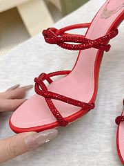 René Caovilla 105mm heels red - 4