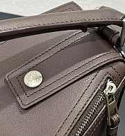 LOEWE Puzzle Biker Bag Large (Shiny Calfskin) brown size 24✕16✕10cm - 5