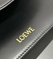 LOEWE Black Medium Leather Ola Shoulder Bag size 26✕13✕18cm - 5