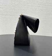 LOEWE Black Medium Leather Ola Shoulder Bag size 26✕13✕18cm - 2