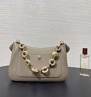 LOEWE Beige Medium Leather Ola Shoulder Bag size 26✕13✕18cm - 2