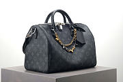 LV Speedy Monogram Dune bag size 21x17x30cm  - 5