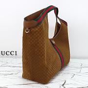 Gucci Women's Brown Giglio Tote Bag size 60x47x16cm - 5