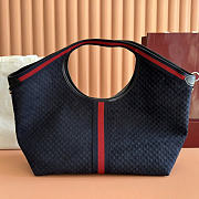 Gucci Women's Blue Giglio Tote Bag size 60x47x16cm - 5