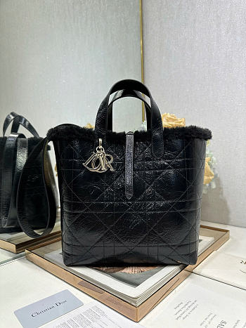 DiorAlps Small Dior Toujours Vertical Tote Bag Size 3 x 24 x 16 cm