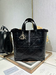 DiorAlps Small Dior Toujours Vertical Tote Bag Size 3 x 24 x 16 cm - 6