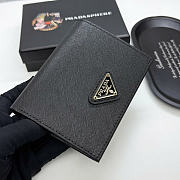 Prada wallet black size 11x9x3cm - 6