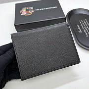 Prada wallet black size 11x9x3cm - 4
