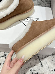 Prada 50mm enamel-logo mules  - 5
