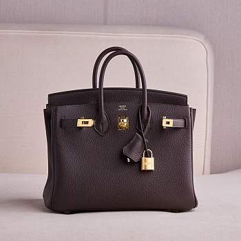 Hermes Birkin 25 Ebene color bag size 25cm