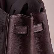 Hermes Birkin 25 Ebene color bag size 25cm - 5