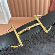 Gucci Beatrix Large Tote Bag black Original GG Canvas 850546 size 40x36x12cm - 2