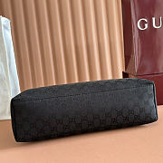 Gucci Beatrix Large Tote Bag black Original GG Canvas 850546 size 40x36x12cm - 5