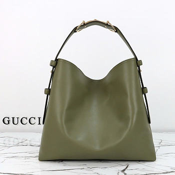 Gucci Beatrix Large Tote Bag green bag size 40x36x12cm