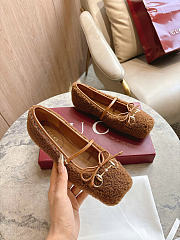 Women's Gucci Horsebit ballet flat brown - 1