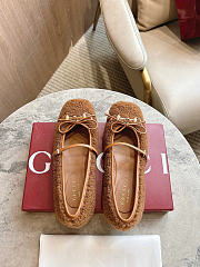Women's Gucci Horsebit ballet flat brown - 2