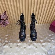 Gucci Women's lace-up ankle boots with GG logo - 1