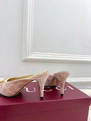 Gucci Women's mule with Horsebit pink  - 4