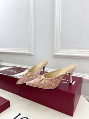 Gucci Women's mule with Horsebit pink  - 3