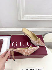 Gucci Women's mule with Horsebit pink  - 2