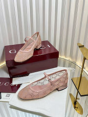 Gucci Women's GG crystal ballet flat  - 1