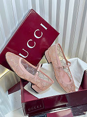 Gucci Women's GG crystal ballet flat  - 4
