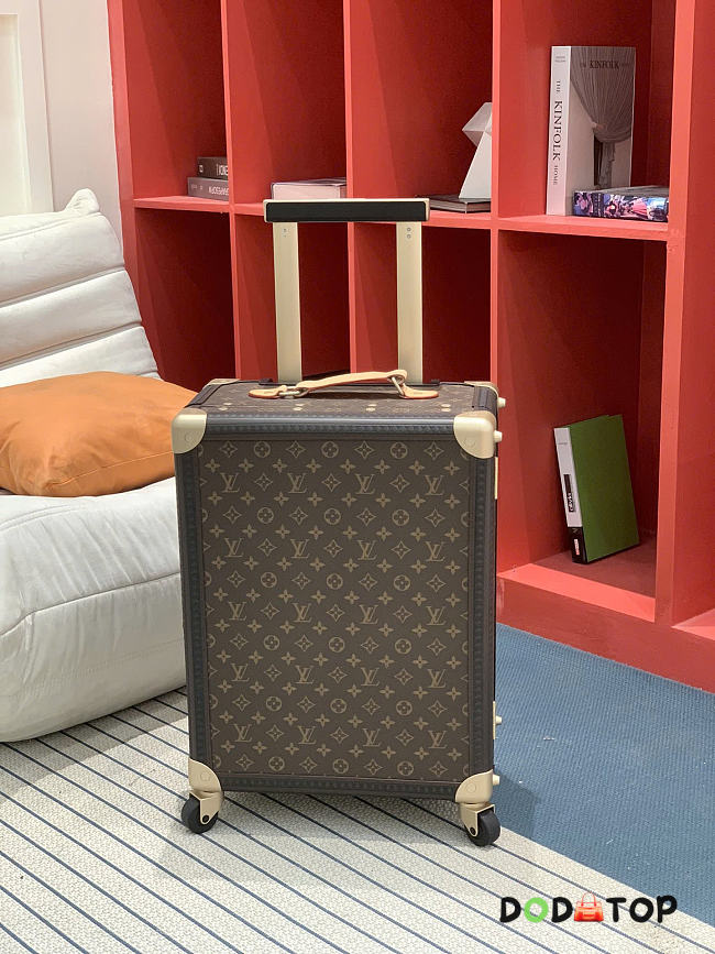 Louis Vuitton Rolling Trunk Monogram Luggage Bag Size 39x 55x21cm  - 1