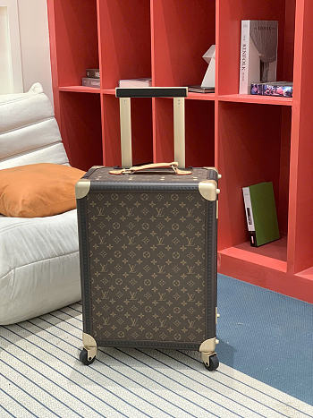 Louis Vuitton Rolling Trunk Monogram Luggage Bag Size 39x 55x21cm 