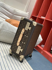 Louis Vuitton Rolling Trunk Monogram Luggage Bag Size 39x 55x21cm  - 6