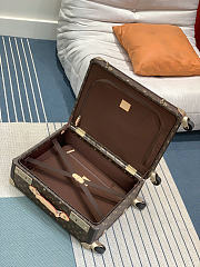 Louis Vuitton Rolling Trunk Monogram Luggage Bag Size 39x 55x21cm  - 3