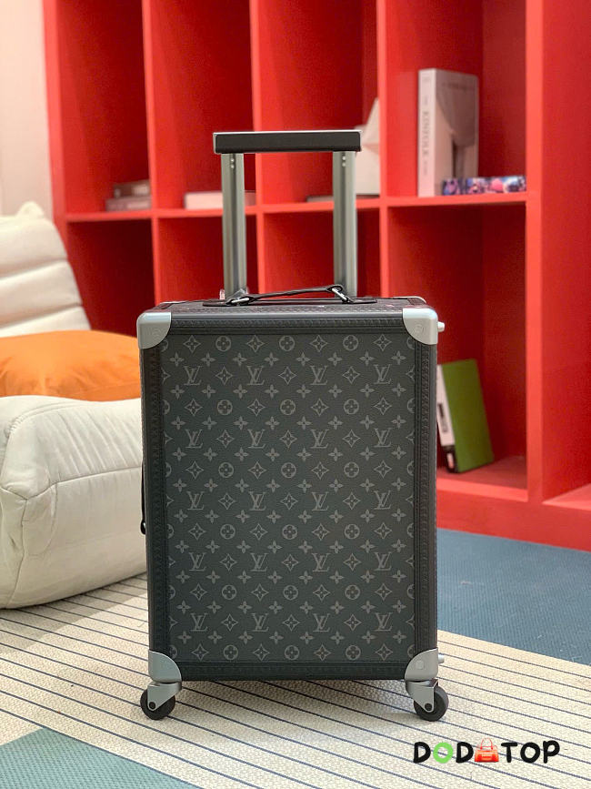 Louis Vuitton Rolling Trunk Monogram Luggage Bag black Size 39x 55x21cm - 1