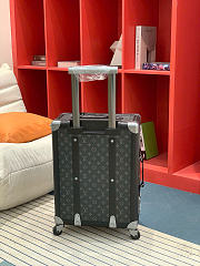 Louis Vuitton Rolling Trunk Monogram Luggage Bag black Size 39x 55x21cm - 6