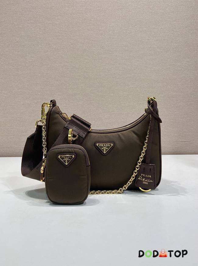 Prada nylon Hobo bag size 22x12x6cm - 1
