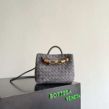 Small Andiamo Bottega Veneta bag size 25x22x10.5cm
