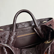 Small Andiamo Bottega Veneta red bag size 25x22x10.5cm - 2