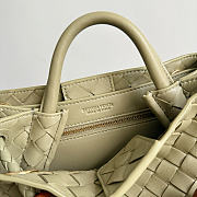 Small Andiamo Bottega Veneta green bag size 25x22x10.5cm - 6