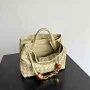 Small Andiamo Bottega Veneta green bag size 25x22x10.5cm - 3