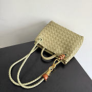 Small Andiamo Bottega Veneta green bag size 25x22x10.5cm - 2