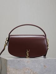 Saint Laurent Voltaire Shoulder dark red Size 24x15x5cm - 1